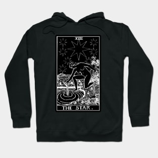 XVII. The Star Tarot Card | Obsidian and Pearl Hoodie